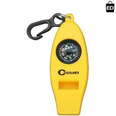 Four-Function Whistle for Kids: Whistle, Thermometer, Compass, Magnifier