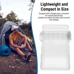 Portable Airtight Container Waterproof Plastic Sealed Storage Box for Travel SET