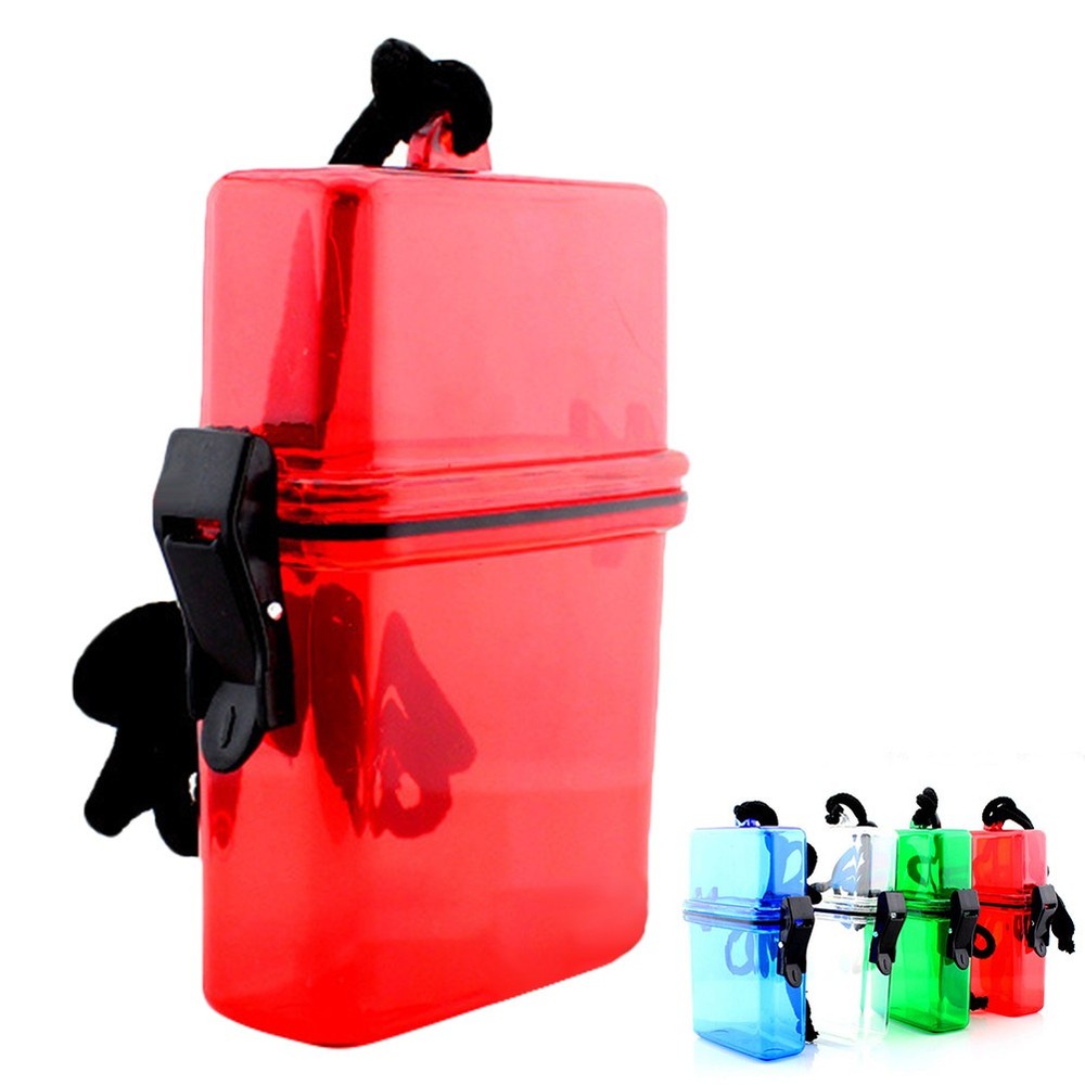 Outdoor Waterproof Container For Storing Money Keys And Cards