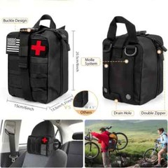 Survival Kit – 250Pcs Gear with Molle System Compatible Bag & Emergency Tent