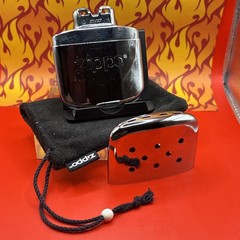 Zippo Hand Warmer w/ Protective Cover Reusable Pocket Heater Outdoor Camping Hun
