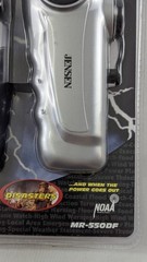 Jensen Self Powered AM/FM Weather Band Radio And Flashlight MR-550DF NOAA