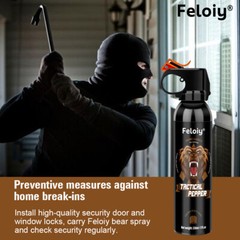 Feloiy Bear Repellant Self Defense Spray with Holster – 11 oz Deterrent