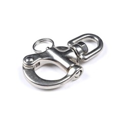 Swivel Eye Snap Shackle Quick Release Bail Rigging Sailing Boat Marine Clip