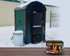 Fire Liters 10192 192 Pack Fireplace Firewood Charcoal BBQ Lighters – 6 Pack