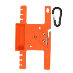 Fishing Line Paracord Winder Parachute Lanyard Rope Spool Holder with Carabiner