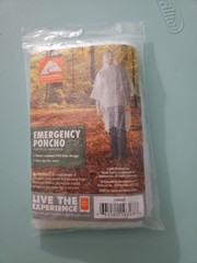 Ozark Trail Emergency Rain Poncho – Fits in Pocket