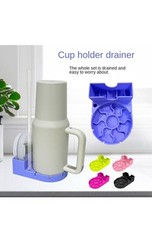 2PCs Bottle Drying Rack Silicone Space Saving for Travel Mugs and Water Bottles