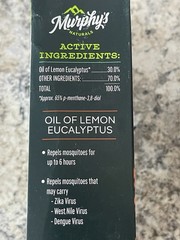 Murphy’s 3-PK Naturals Insect Repellent Spray Lemon Eucalyptus Oil 1x4oz / 2x2oz