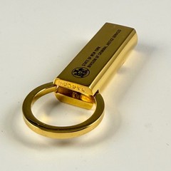 NYS DCJS Barlow Safety Whistle Keychain NY Criminal Justice Services w Gift Box
