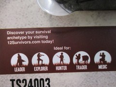 12 Survivors Paracord Survival Orb TS24003 27-Piece Camping Hiking Gear New