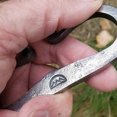 Traditional Flint & Steel Striker – Hand Forged High Carbon Steel – Primitive Fi