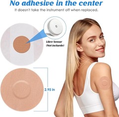 2-50 Packs For Freestyle Libre Sensor Covers Waterproof Adhesive Patches Sticker