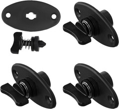 4Pcs Windshield Fastener, 2.19X1.46X1.17In Premium Plastic Boat Windshield Faste