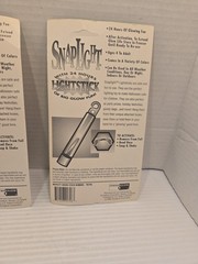 1992 OmniGlow Snaplight Green 6″ Light Glow Stick Lot Of 3 NOS Unpunched Blue