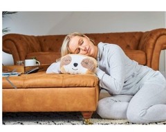 Warmies Sloth Plush Handwarmers Microwaveable Lavender Scent Pillow Stuff Animal
