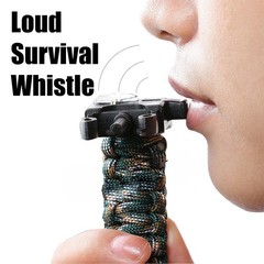 550 Paracord Survival Bracelet with Light, Ferro Rod Fire Starter, Scraper To…
