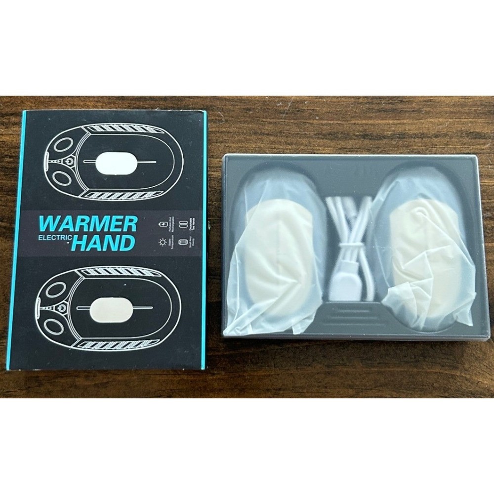 Electric Hand Warmer Rechargeable Detachable 2-Pack Winter Gear Portable Heater