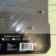 Camillus Warrior Pack 12.8 Survival Knife Stinger Knife Folding Knife Whistle