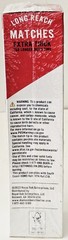 Diamond Extra Long Reach Matches Large Strike On Box Firestarter 75 Count Sealed