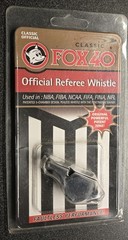 Fox 40 Pealess Whistles (2) Classic 3 Chamber Design Referee New – One price
