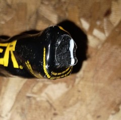 Black Bear Fire Starter Black Yellow Made in the USA
