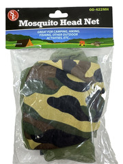 Over The Head Camouflage Mosquito Net Netting Cap Hat Protection Face Protector
