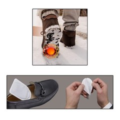 Vossbach 72 pairs toe warmers 9.5x7cm 8 hour foot warmer warm soles shoe warmer