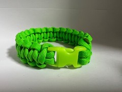 Neon Green Paracord Bracelet – made in USA