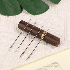 15pc Leather Sewing Needle Set, Hand Sewing Needle with Large Eye Steel Curved Tapestry Needle…