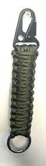 DAVE’S ULTIMATE PARACORD KEYCHAIN w/ METAL SLING HOOK