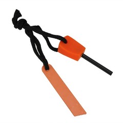 10xSurvival Magnesium Flint Stone Fire Starter Emergency Lighter Kit For Camping