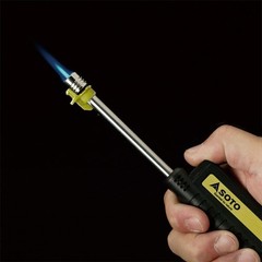 SOTO Pocket Torch Lighters for Camping – Extended Refillable Torch Lighter, Tele