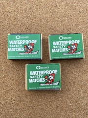 Three Boxes of Coghlan’s Waterproof Safety Matches
