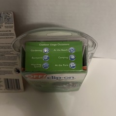Off! Clip On Fan Circulated Mosquito Repellent with 1 Refill Pack New Sealed