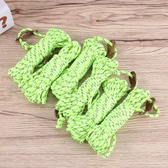 6 Pack Reflective Rope Buckle Camping Tent Guy Ropes Windproof String