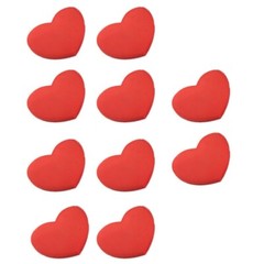 10Pcs Silicone Tennis String Dampener Heart Shape Tennis Racket Damper