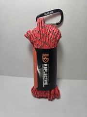 Gear Aid 550 Paracord 100 ft. Utility Line Orange Reflective New