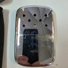 Zippo Outdoors Deluxe Hand Warmer + zippo leather pouch and wick.