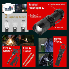 Survival Kits, Survival Gear and Equipment 116-In-1, Emergency Kit with First Ai