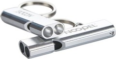Compact Aluminum Emergency Whistle 2 Pack Lightweight for Outdoor Activities