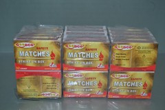 30 Boxes Good Co Safety Matches 32 Count Per Box Camping First Aid Survival Gear