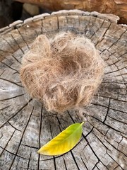 Jute Fire Tinder Char Cloth, Bow Drill, Bushcraft Fire Starter 10 ft.