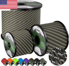 Paracord Reflective 1000Lb, 50/100/200/500/1000Ft 4Mm, 13 Strand Parachute Cord,