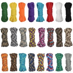 24 Colored 550 Paracord Combo Crafting Kit Survival Paracord Cord Making