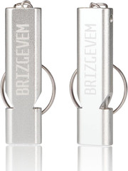 Survival Whistles 4-Pack & 6-Pack, Aluminum Emergency Safety Whistle with Lanyar
