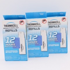 Thermacell Mosquito Repellent Refills 3 Packs – 3 Mats & 1 Cartridge Each Pack