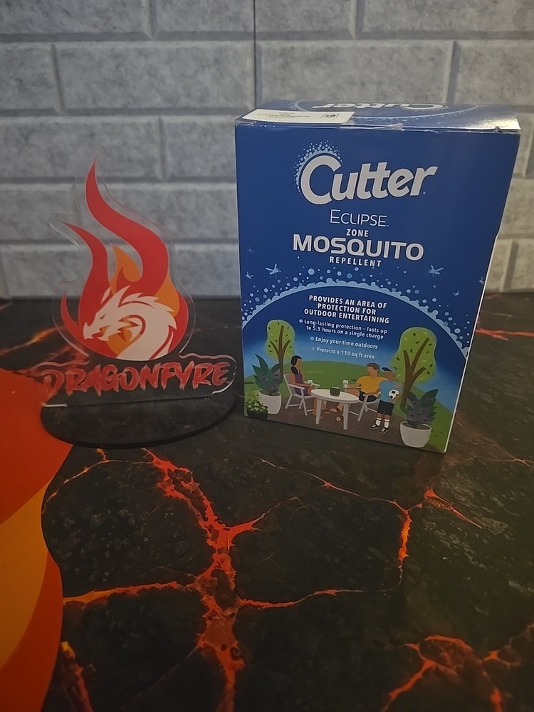2023 Cutter – Eclipse Zone Mosquito Repellent Device, *New* Rechargeable Outdoor