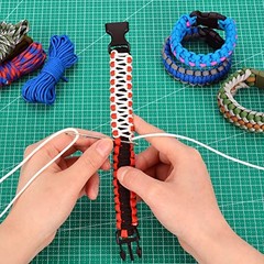 Paracord 550, 4MM Paracord 20 Colors & 2MM Micro Paracord Rope 10 Forest