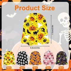 25 Pcs Adhesive Patches for Libre 2 & Libre 3, Halloween Designs Breathable N…